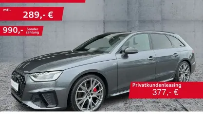 Gebraucht Audi A4 S-Line 204 PS (150 kW) 2023 Daytonagrau perleffekt Kombi
