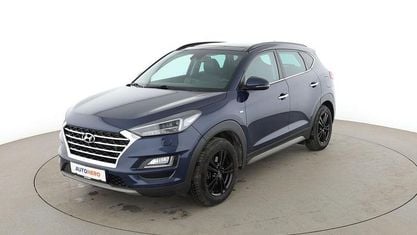 Gebraucht Hyundai Tucson Premium 136 PS (100 kW) 2019 Blau SUV