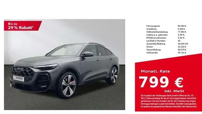 Nouă Audi SQ5 Sportback S-Line 367 CP (269 kW) 2025 Negru SUV