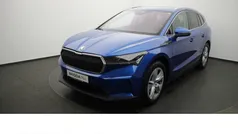 Raceblau metallic (metallic) Gebraucht 2021 Skoda Enyaq iV SUV | 32.390 € (Guter Preis)