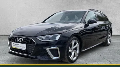 Schwarz Gebraucht 2023 Audi A4 S-Line Kombi | 29.490 € (Fairer Preis)