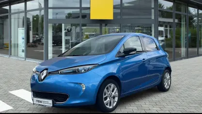 Gebraucht Renault Zoe Komfort 79 kW (108 PS) 2019 Zirkonblau (blau) Kleinwagen