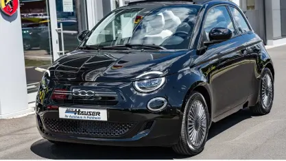Neu Fiat 500C Icon 65 PS (47 kW) 2026 Schwarz Cabrio