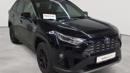 Gebraucht Toyota RAV4 Hybrid Lounge 178 PS (130 kW) 2020 Tiefschwarz metallic SUV