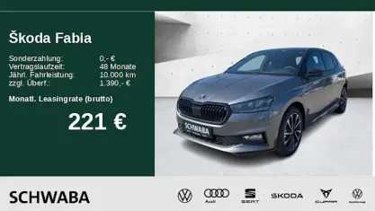 Neu Skoda Fabia Monte Carlo 116 PS (85 kW) 2026 Grau Kleinwagen