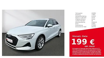 Gebraucht Audi A3 Advanced 116 PS (85 kW) 2025 Weiß Limousine