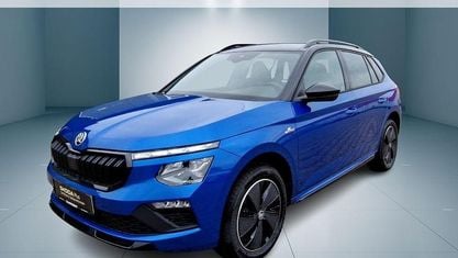 Nouvelle Skoda Kamiq Monte Carlo 116 ch (85 kW) 2026 Bleue SUV
