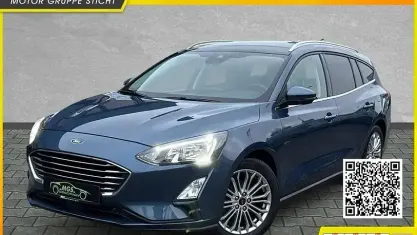 Gebraucht Ford Focus Titanium 182 PS (133 kW) 2020 Chromablau met Kombi