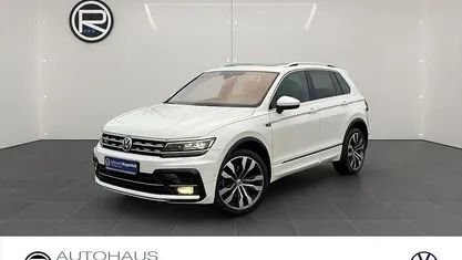 Oryxwhite perlmutteffekt Gebraucht 2020 VW Tiguan Highline SUV | 29.980 € (Fairer Preis)