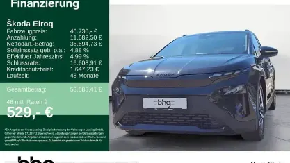 Gebraucht Skoda Elroq SportLine 210 kW (286 PS) 2025 Schwarz SUV