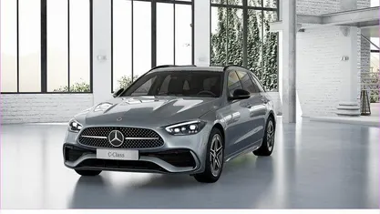 Gebraucht Mercedes C300e AMG 313 PS (230 kW) 2023 Lack hightechsilber Kombi