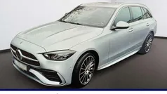 Mojavesilber Gebraucht 2022 Mercedes C220 AMG Kombi | 33.890 € (Fairer Preis)
