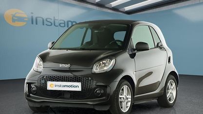Gebraucht Smart ForTwo Coupé 60 kW (82 PS) 2022 Schwarz Kleinwagen