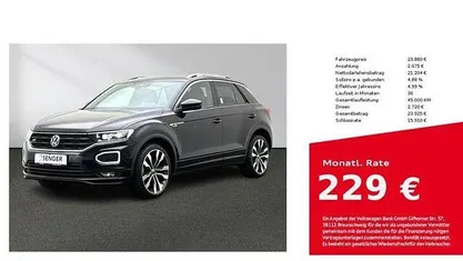 Gebraucht VW T-Roc Sportline 150 PS (110 kW) 2020 Schwarz SUV