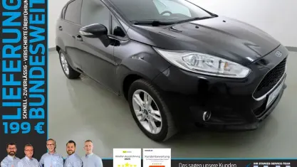 Gebraucht Ford Fiesta Celebration 80 PS (58 kW) 2017 Iridiumschwarz metallic Kleinwagen