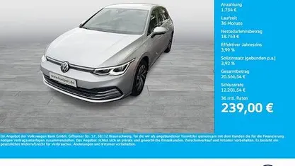 Silber Gebraucht 2021 VW Golf Style Limousine | 20.477 € (Superpreis)