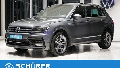 Gebraucht VW Tiguan Highline 220 PS (161 kW) 2017 Indiumgrau metallic SUV