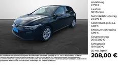 Grenadillschwarz metallic Gebraucht 2024 VW Golf VIII Life Limousine | 26.870 € (Fairer Preis)