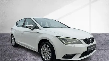 Gebraucht Seat Leon Business 105 PS (77 kW) 2013 "candy" weiss Limousine