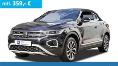 Schwarz Gebraucht 2025 VW T-Roc Cabriolet Style Cabrio | 36.390 € (Fairer Preis)