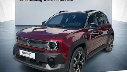 Neu Renault 4 E-Tech Komfort 11 kW (15 PS) 2025 Karmesinrot mit schwarzem dach (rot) SUV