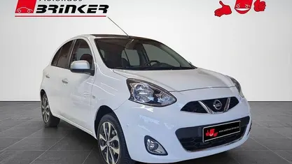 Gebraucht Nissan Micra N-TEC 2015 Weiß Kleinwagen
