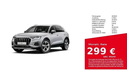 Florettsilber metallic Gebraucht 2025 Audi Q3 Advanced Plus SUV | 39.990 € (Fairer Preis)