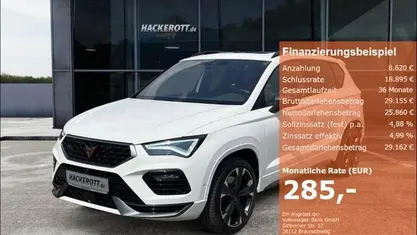 Weiss Gebraucht 2023 Cupra Ateca SUV | 34.480 € (Fairer Preis)
