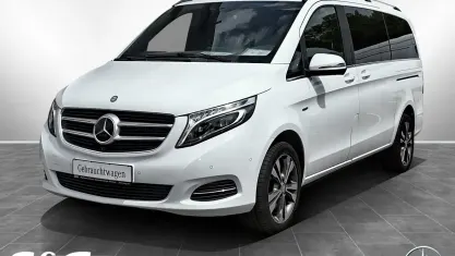 Gebraucht Mercedes V250 Avantgarde Edition 190 PS (139 kW) 2016 Bergkristallweiß metallic Van / Kleinbus