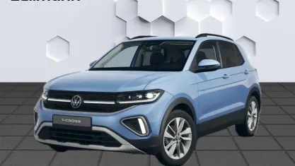 Neu VW T-Cross Life 116 PS (85 kW) 2026 Blau SUV