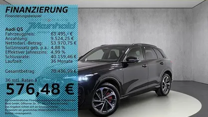 Schwarz Gebraucht 2025 Audi Q5 S-Line SUV | 63.495 € (Superpreis)