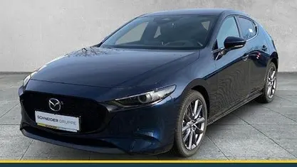 Gebraucht Mazda 3 Exclusive 150 PS (110 kW) 2025 Deep crystal blue Limousine