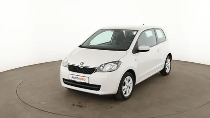 Gebraucht Skoda Citigo Active 60 PS (44 kW) 2015 Weiß Kleinwagen