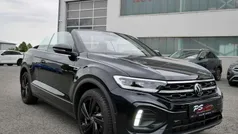 Schwarz Gebraucht 2024 VW T-Roc Cabriolet R-line Cabrio | 35.444 € (Fairer Preis)