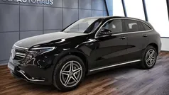 Schwarz Gebraucht 2023 Mercedes EQC400 AMG line SUV | 44.860 € (Fairer Preis)