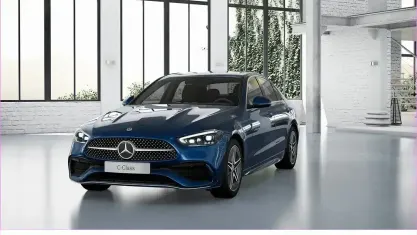 Gebraucht Mercedes C300 AMG 258 PS (189 kW) 2023 Blau Limousine