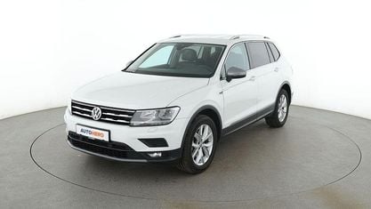 Gebraucht VW Tiguan Allspace Comfortline 150 PS (110 kW) 2019 Weiß SUV