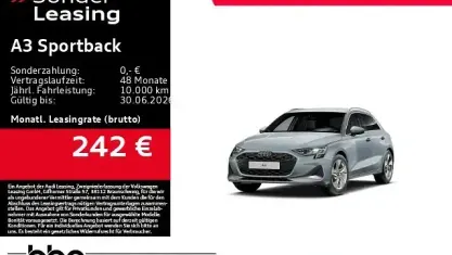 Gebraucht Audi A3 Advanced Plus 150 PS (110 kW) 2025 Grau Limousine