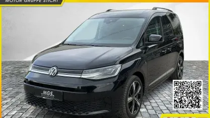 Usado VW Caddy S 122 HP (89 kW) 2021 Preto Monovolume