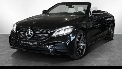 Gebraucht Mercedes C200 AMG 184 PS (135 kW) 2023 Obsidianschwarz Cabrio