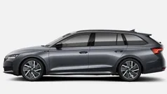 Stahlgrau Neu 2025 Skoda Octavia SportLine Kombi | 36.647 € (Fairer Preis)
