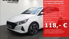 Polar white / sol Gebraucht 2021 Hyundai i20 Trend Limousine | 12.990 € (Guter Preis)