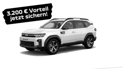 Neu Dacia Bigster Journey 158 PS (116 kW) 2025 Arktisweiß (weiß) SUV