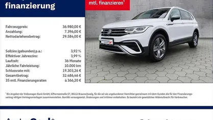 Gebraucht 2022 VW Tiguan Allspace Elegance SUV | 36.980 € (Fairer Preis)