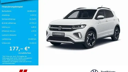 Gebraucht VW T-Cross R-line 150 PS (110 kW) 2025 Weiß SUV