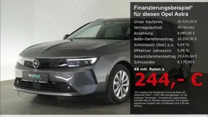 Gebraucht Opel Astra Elegance 131 PS (96 kW) 2023 Grau Kleinwagen