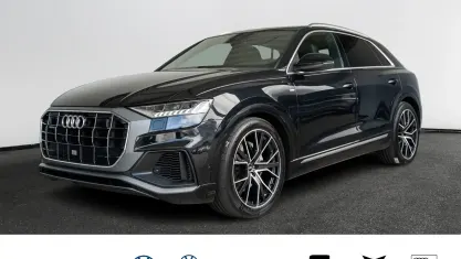Brugt Audi Q8 S-Line 286 HK (210 kW) 2020 Sort SUV
