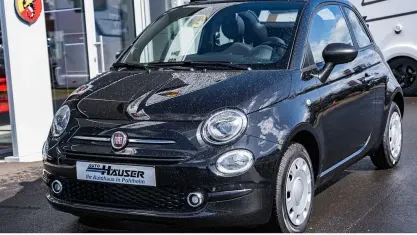 Używany Fiat 500C 69 KM (50 kW) 2023 Czarny Kabriolet
