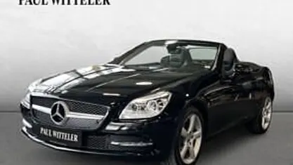 Gebraucht Mercedes SLK200 184 PS (135 kW) 2015 Obsidianschwarz Cabrio
