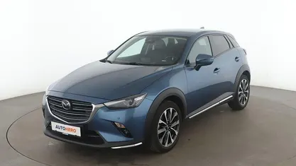 Blau Gebraucht 2019 Mazda CX-3 Sports-Line SUV | 14.260 € (Fairer Preis)